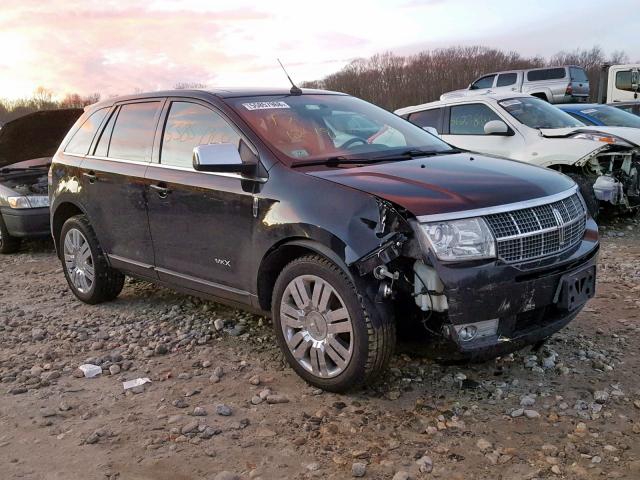 2LMDU88C68BJ11052 - 2008 LINCOLN MKX BLACK photo 1