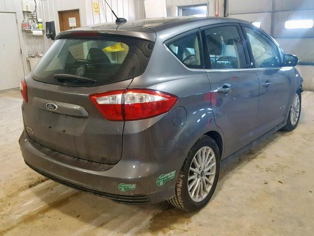 1FADP5CU0DL539995 - 2013 FORD C-MAX PREM GRAY photo 4