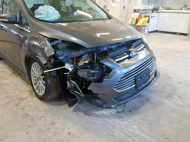 1FADP5CU0DL539995 - 2013 FORD C-MAX PREM GRAY photo 9