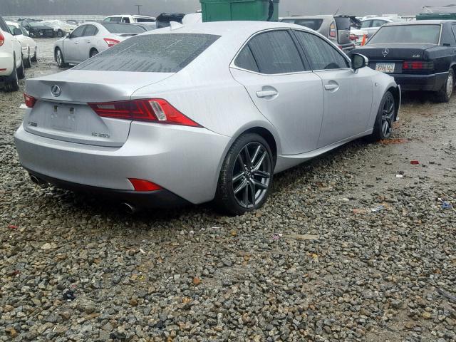 JTHBF1D25E5039295 - 2014 LEXUS IS 250 SILVER photo 4