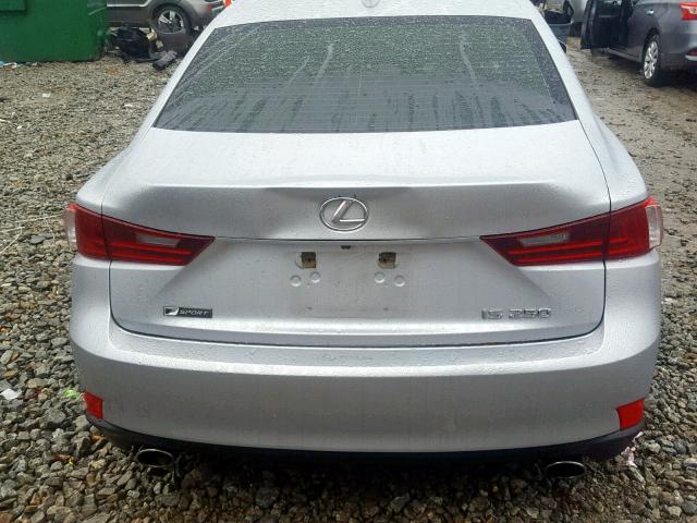 JTHBF1D25E5039295 - 2014 LEXUS IS 250 SILVER photo 9