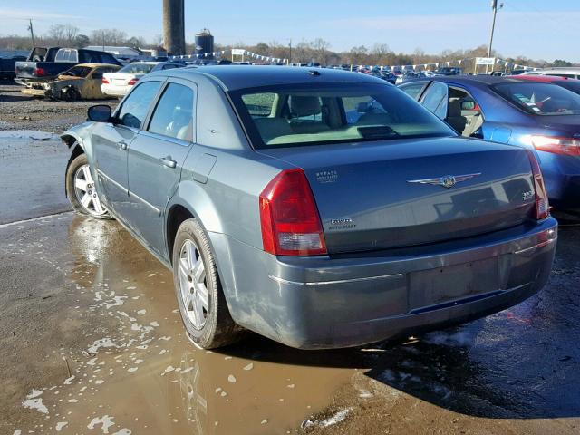 2C3LK53G66H335818 - 2006 CHRYSLER 300 TOURIN BLUE photo 3