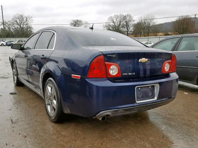 1G1ZC5EB8A4121514 - 2010 CHEVROLET MALIBU 1LT BLUE photo 3