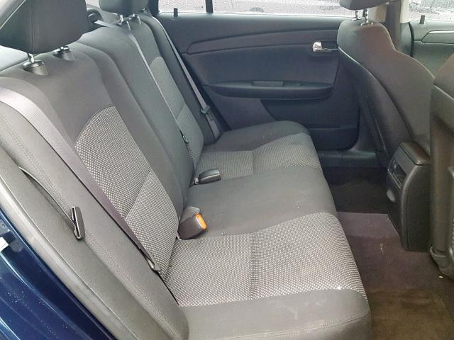 1G1ZC5EB8A4121514 - 2010 CHEVROLET MALIBU 1LT BLUE photo 6