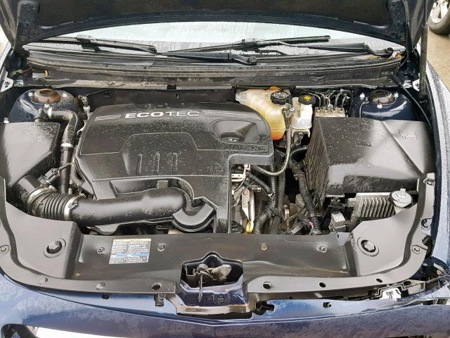 1G1ZC5EB8A4121514 - 2010 CHEVROLET MALIBU 1LT BLUE photo 7