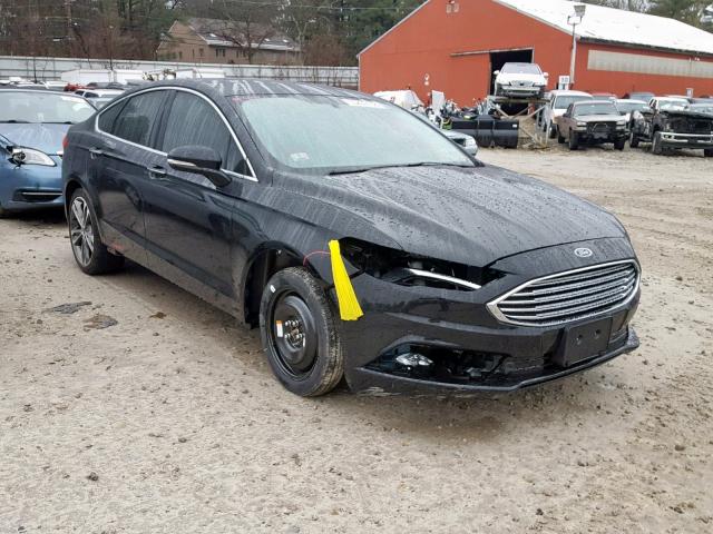 3FA6P0D99HR100565 - 2017 FORD FUSION TIT BLACK photo 1