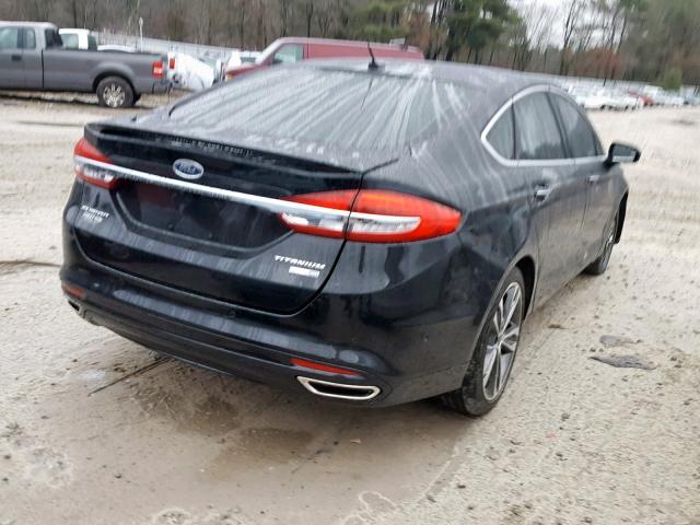 3FA6P0D99HR100565 - 2017 FORD FUSION TIT BLACK photo 4