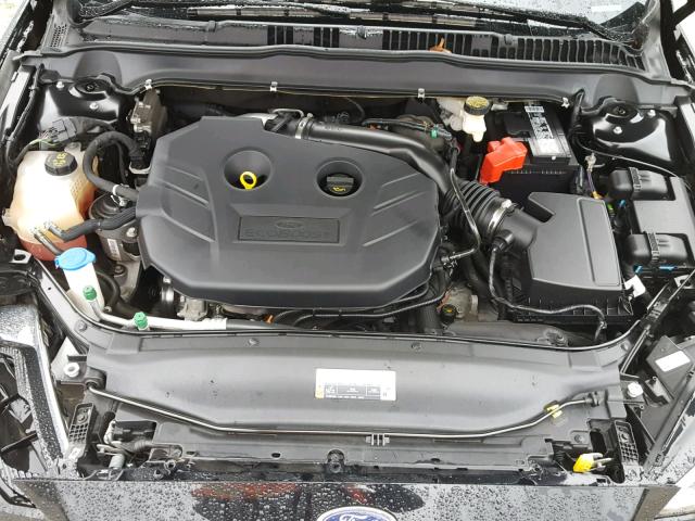 3FA6P0D99HR100565 - 2017 FORD FUSION TIT BLACK photo 7