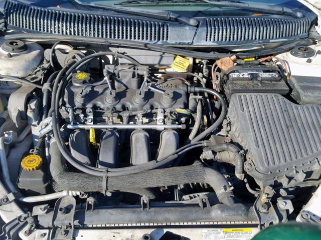 1B3ES56C82D638590 - 2002 DODGE NEON ES WHITE photo 7