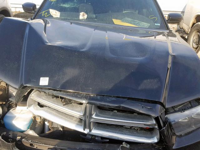 2C3CDXBG8EH106059 - 2014 DODGE CHARGER SE GRAY photo 7