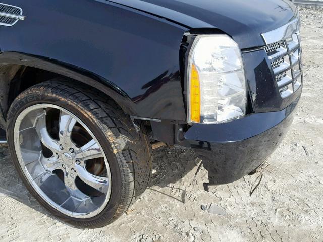 1GYFK63837R141427 - 2007 CADILLAC ESCALADE L BLACK photo 9