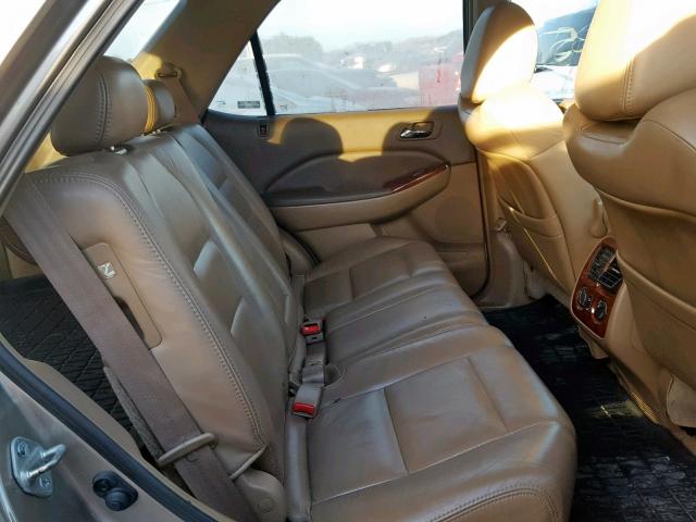 2HNYD18783H544805 - 2003 ACURA MDX TOURIN TAN photo 6