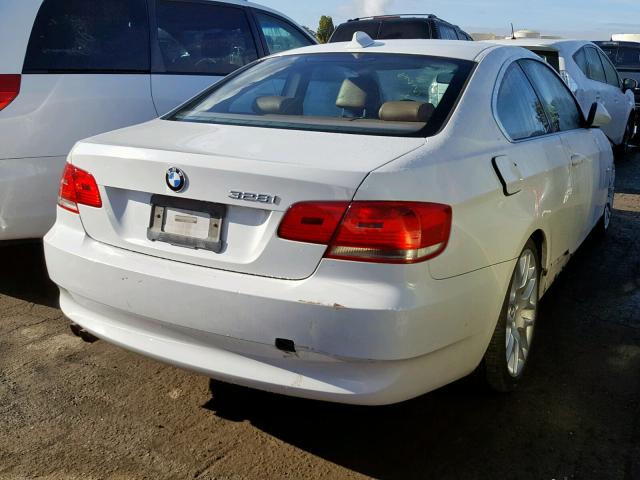 WBAWV13517P117125 - 2007 BMW 328 I SULE WHITE photo 4