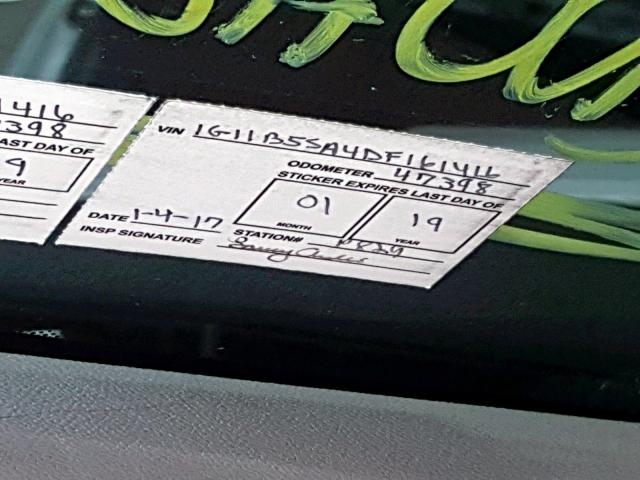 1G11B5SA4DF161416 - 2013 CHEVROLET MALIBU LS 白色 照片 9