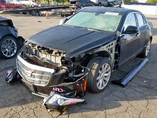 1G6AA5RX3H0216647 - 2017 CADILLAC ATS BLACK photo 2