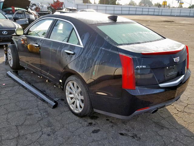 1G6AA5RX3H0216647 - 2017 CADILLAC ATS BLACK photo 3