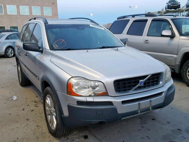 YV1CZ91H341090637 - 2004 VOLVO XC90 T6 SILVER photo 1