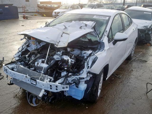 1G1BC5SM8J7229766 - 2018 CHEVROLET CRUZE LS WHITE photo 2