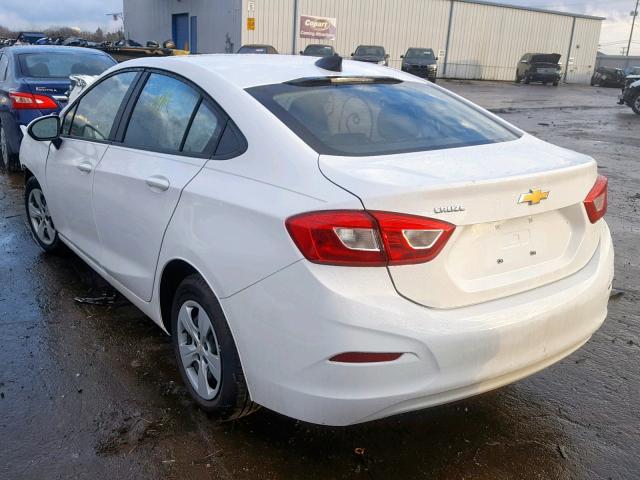 1G1BC5SM8J7229766 - 2018 CHEVROLET CRUZE LS WHITE photo 3