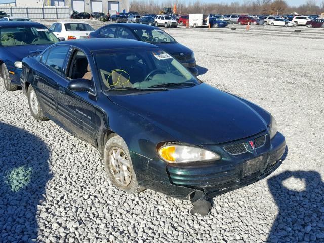 1G2NF52F72C106552 - 2002 PONTIAC GRAND AM S GREEN photo 1