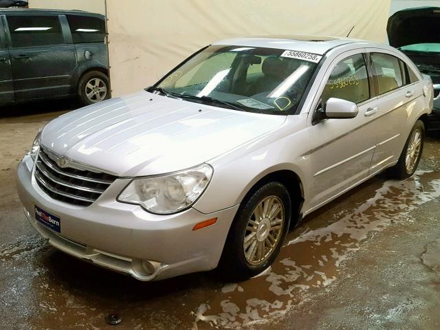 1C3LC56R88N239659 - 2008 CHRYSLER SEBRING TO SILVER photo 2