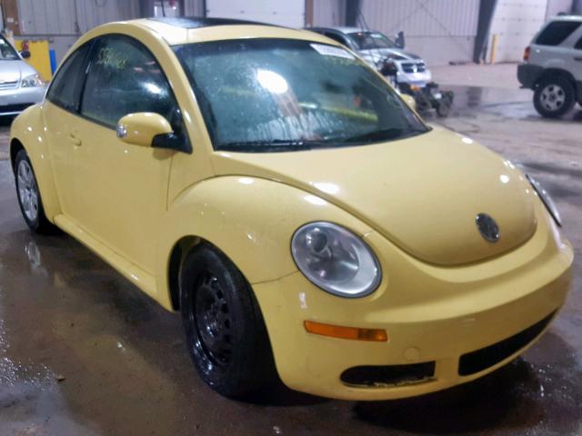 3VWRW31C67M505903 - 2007 VOLKSWAGEN NEW BEETLE YELLOW photo 1