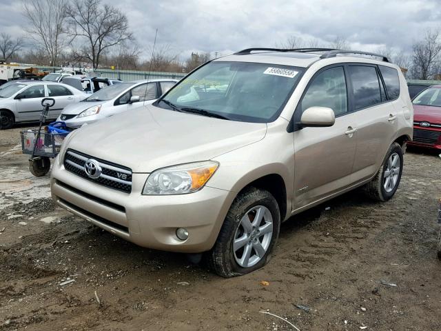 JTMZK31V775007750 - 2007 TOYOTA RAV4 LIMIT GOLD photo 2