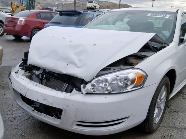 2G1WA5E37F1147011 - 2015 CHEVROLET IMPALA LIM WHITE photo 7