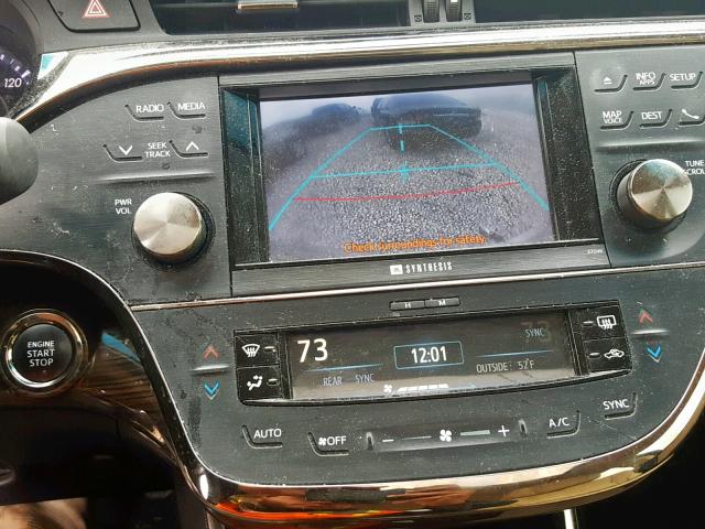 4T1BK1EB7DU014894 - 2013 TOYOTA AVALON BAS 米色 照片 9