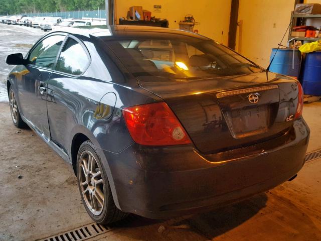 JTKDE177360085395 - 2006 TOYOTA SCION TC შავი ფოტო 3