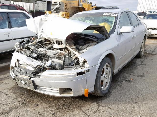 1LNHM87A4YY885204 - 2000 LINCOLN LS SILVER photo 2