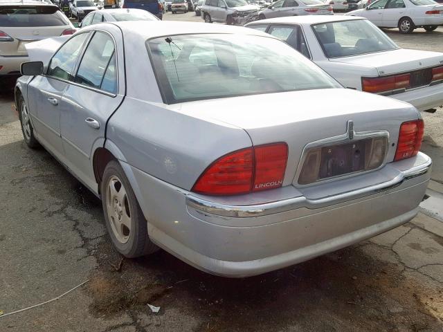 1LNHM87A4YY885204 - 2000 LINCOLN LS SILVER photo 3