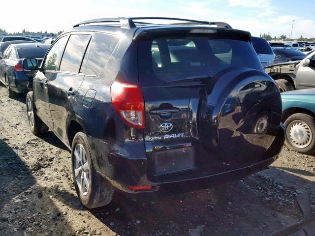 JTMBK31VX75036452 - 2007 TOYOTA RAV4 LIMIT BLACK photo 3