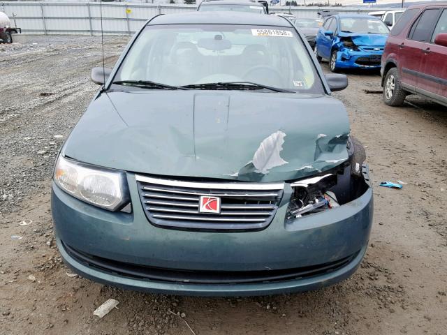 1G8AJ55F27Z146783 - 2007 SATURN ION LEVEL GREEN photo 9