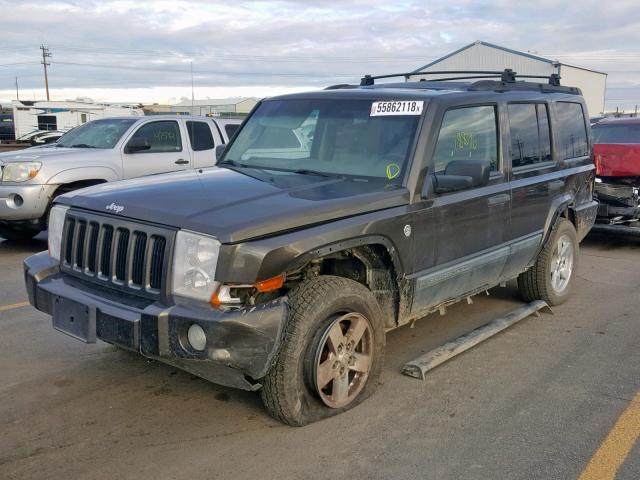 1J8HG48N86C275475 - 2006 JEEP COMMANDER Qəhvəyi foto 2