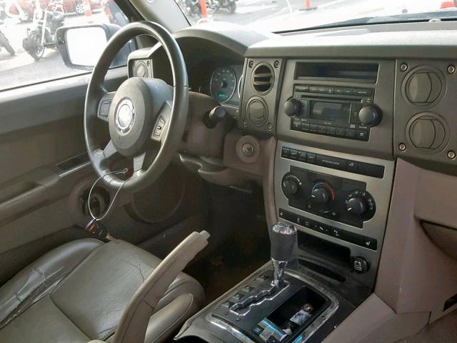 1J8HG48N86C275475 - 2006 JEEP COMMANDER Qəhvəyi foto 9