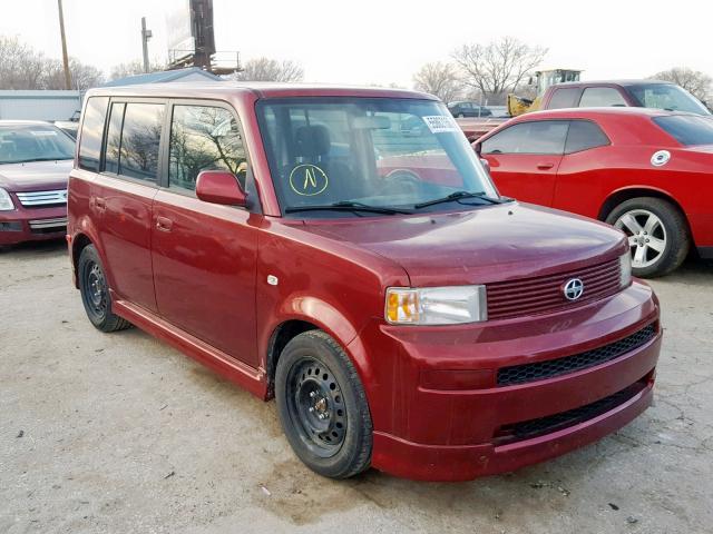 JTLKT324564059634 - 2006 TOYOTA SCION XB Қызыл фото 1