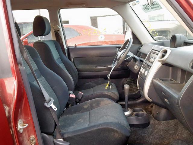JTLKT324564059634 - 2006 TOYOTA SCION XB Қызыл фото 5