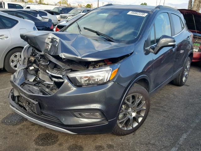 KL4CJ1SB7HB018696 - 2017 BUICK ENCORE SPO GRAY photo 2