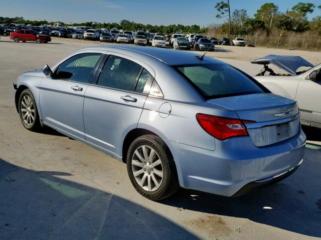 1C3CCBBB2CN241519 - 2012 CHRYSLER 200 TOURIN BLUE photo 3