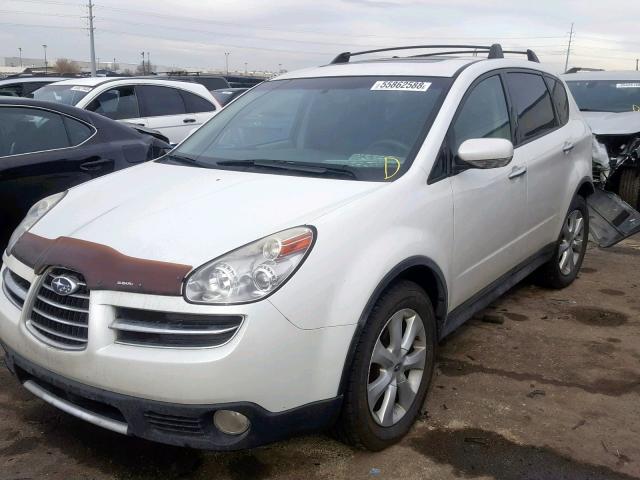 4S4WX82C564421821 - 2006 SUBARU B9 TRIBECA WHITE photo 2