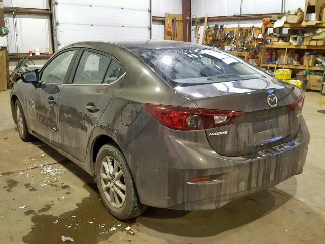 JM1BN1V71H1151568 - 2017 MAZDA 3 TOURING GRAY photo 3