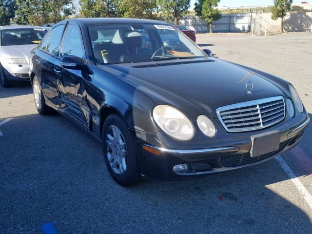 WDBUF56J86A824794 - 2006 MERCEDES-BENZ E 350 BLACK photo 1