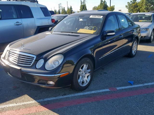 WDBUF56J86A824794 - 2006 MERCEDES-BENZ E 350 BLACK photo 2