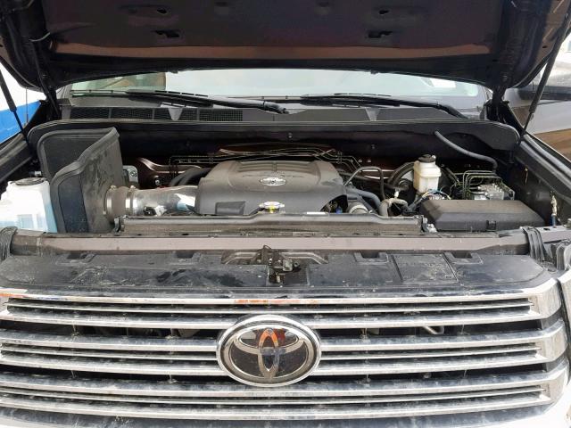 5TFAY5F19JX715331 - 2018 TOYOTA TUNDRA CRE BROWN photo 7