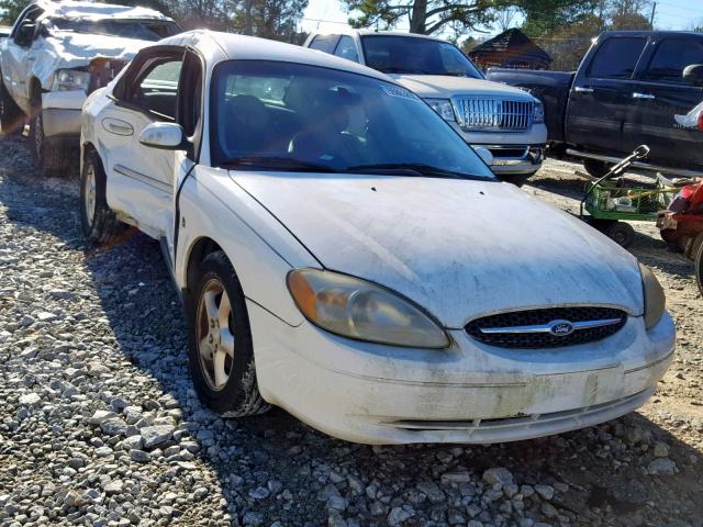 1FAFP55242A268436 - 2002 FORD TAURUS SES WHITE photo 1