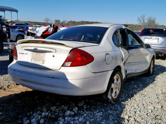 1FAFP55242A268436 - 2002 FORD TAURUS SES WHITE photo 4