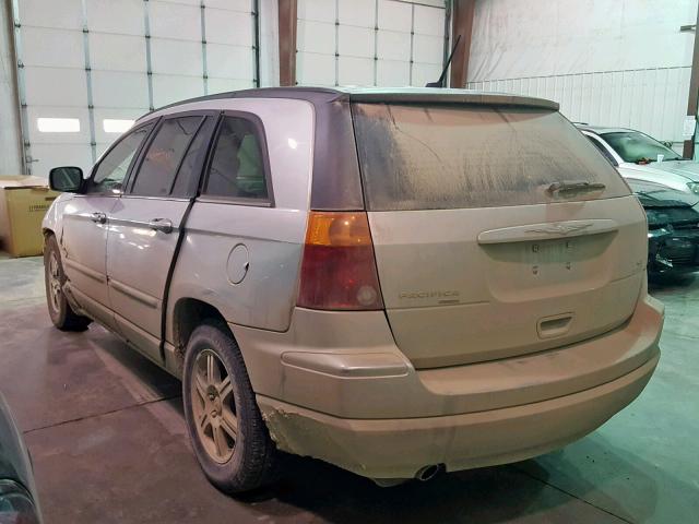 2A8GF68X87R289610 - 2007 CHRYSLER PACIFICA T SILVER photo 3