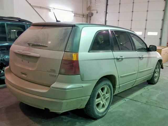 2A8GF68X87R289610 - 2007 CHRYSLER PACIFICA T SILVER photo 4