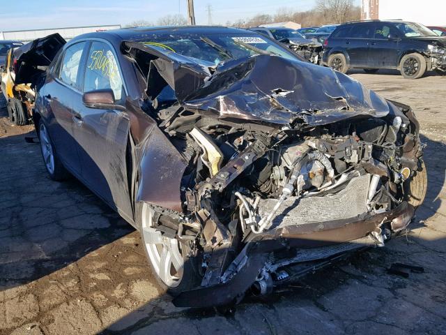 1G11G5SX5FF195275 - 2015 CHEVROLET MALIBU LTZ ყავისფერი ფოტო 1